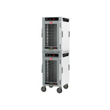Metro HBCN16-DC-MA HotBlox™ Insulated Holding Cabinet Narrow (16) Pan Stacked Dual Cavity Mobile