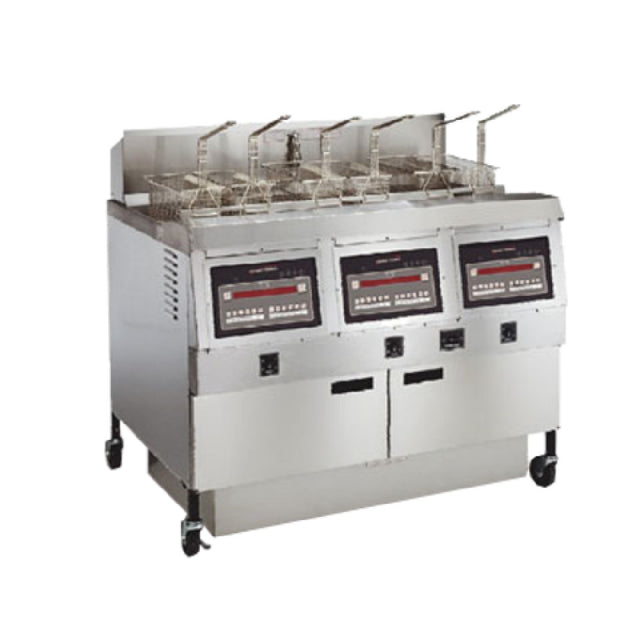 Henny Penny OFG323.07_NAT OFG-323 Open Fryer Gas 3 Wells