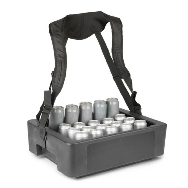 Iowa Rotocast Plastics Inc. 3351085 RotoTough™ Multi-Hawker Elite Stadium Vending "Hawker Box"