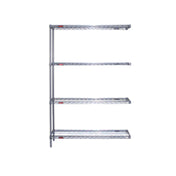 Eagle A4-74-1860V Add-On Shelving Unit 4-tier 60"W X 18"D X 74"H