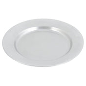 Bon Chef 1043 Contemporary Dinner Plate 10-1/2" Aluminum With Pewter-Glo Finish
