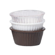 GET Enterprises ER-404-CL Ramekin 4 Oz. 3-3/4" Dia. X 1-1/2" Deep