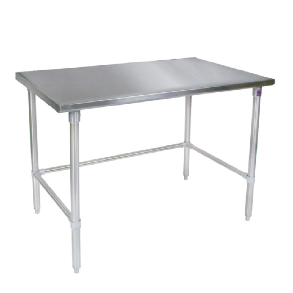 John Boos ST6-3636SBW Work Table 36"W X 36"D 16/300 Stainless Steel Flat Top