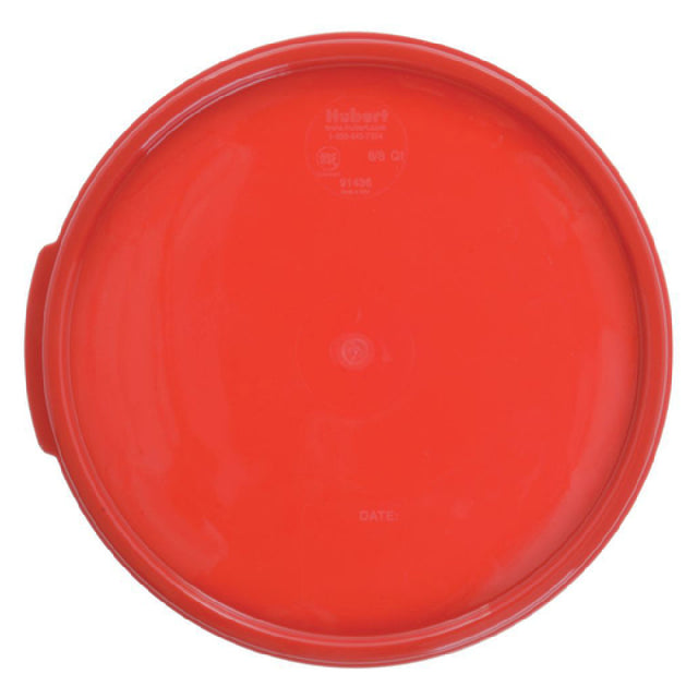 Hubert 91436 - Lid, For 6 & 8 Qt. Containers, 9" Dia.