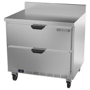 Beverage Air WTRD36AHC-2-FIP Worktop Refrigerator One-section 35-5/8"Working Height