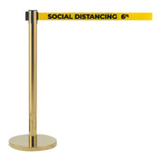 Aarco HB-7PYE Form-A-Line™ Crowd Control System 40"H Indoor Use