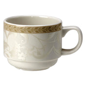 Steelite 9019C331 Stacking Teacup 7.5 Oz 4.125" X 4.125" X 2.5"H