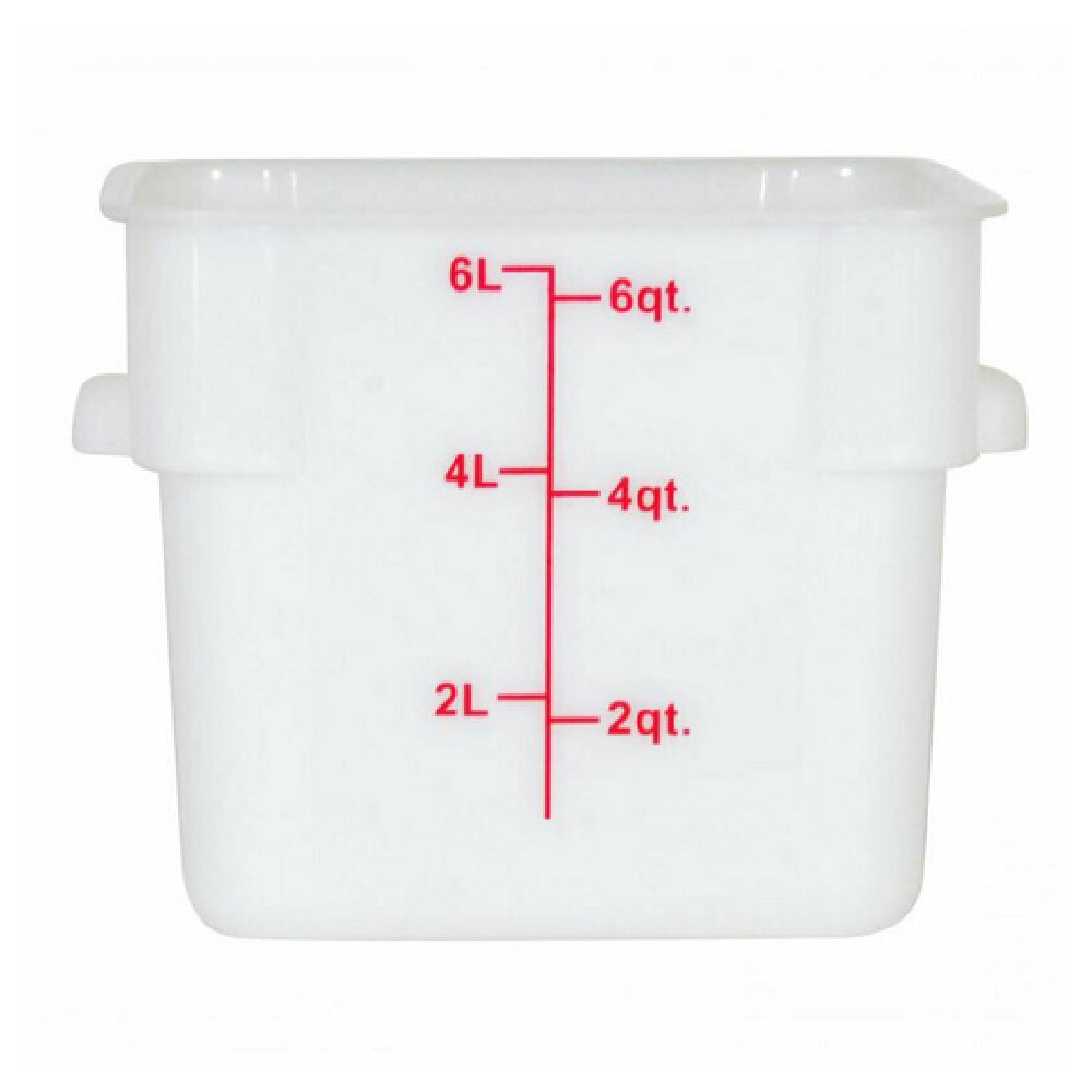 Omcan 80204 (80204) Food Storage Container 6 Quart Square