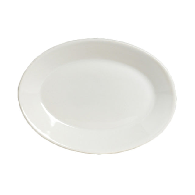 Steelite A100P139 Oval Rolled Edge Platter 9.0" X 7.0" American Basics