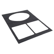 Bon Chef 52040SLATE E Z Fit Custom Cut Tile 25-1/2" X 20 13/16 With 3cutouts For (2) #9501 & (1) #5099