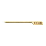 TableCraft Products BAMP35G - Cash & Carry Gluten-Free Pick, 3-1/2", Bamboo (100 Per Pack) (must Be Purchased In Multiples Of 12 Packs)