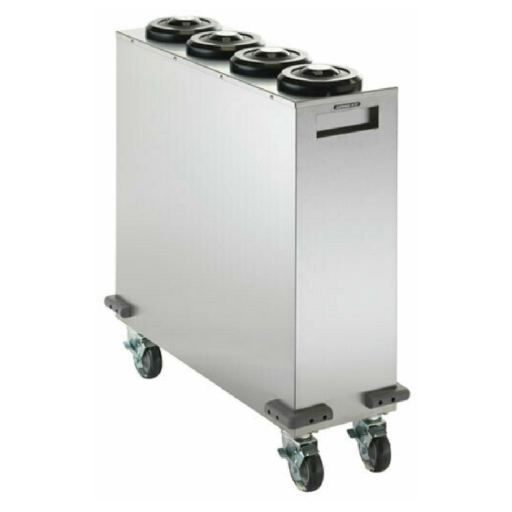 Dispense-Rite MCDC-SLR4X1 - Mobile Cup Dispensing Cart, 35”H X 12”W X 33”D