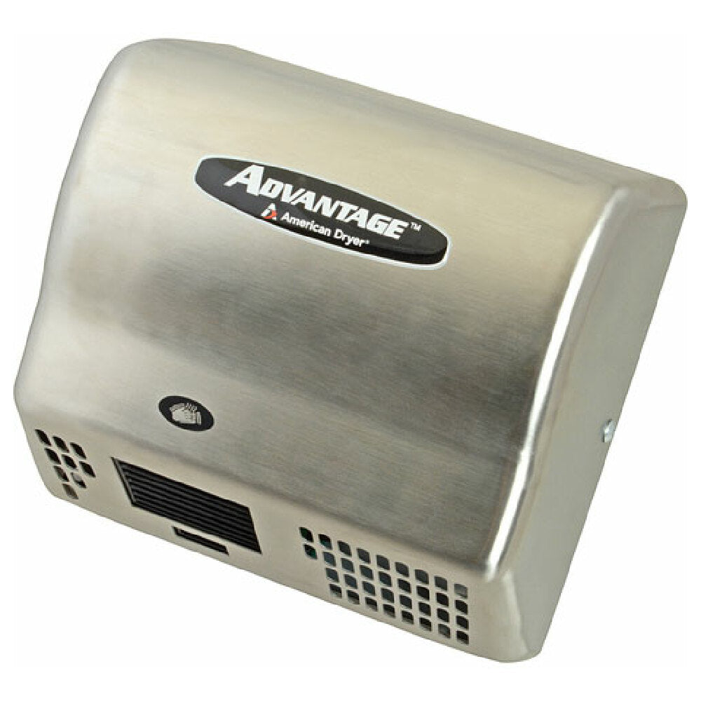 American Hand Dryer AD90-SS Dryer Handno Touch Advan Tage Stainless Steel
