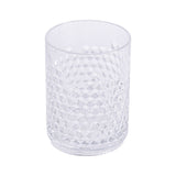 GET Enterprises HX-14R-CL Huxley Double Rocks 14 Oz. (14.75 Oz. Rim-Full) 3.25" Dia. X 4.4"H
