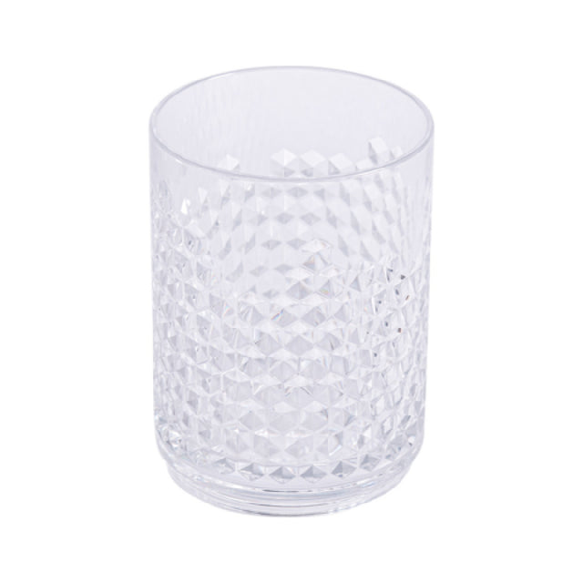 GET Enterprises HX-14R-CL Huxley Double Rocks 14 Oz. (14.75 Oz. Rim-Full) 3.25" Dia. X 4.4"H