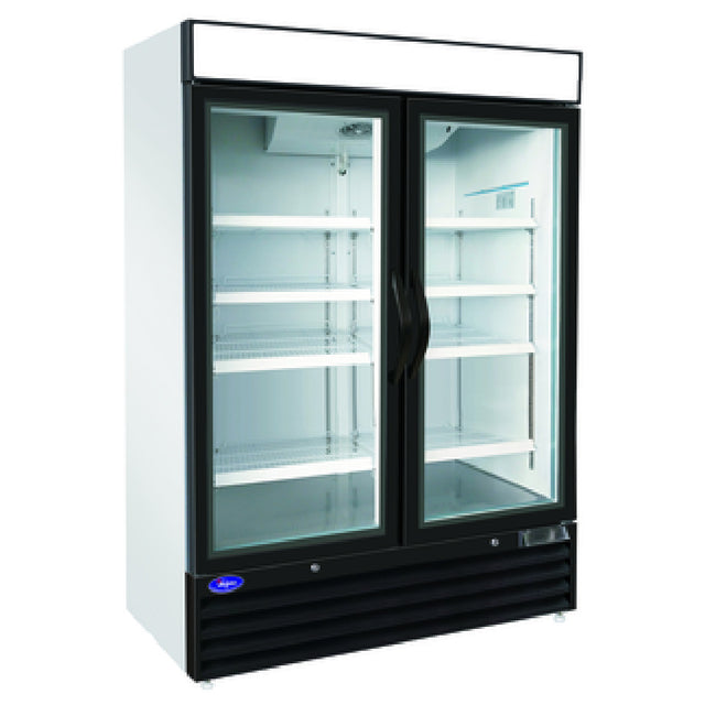 Valpro VP2R-48HC Refrigerated Merchandiser Reach-in Two-section