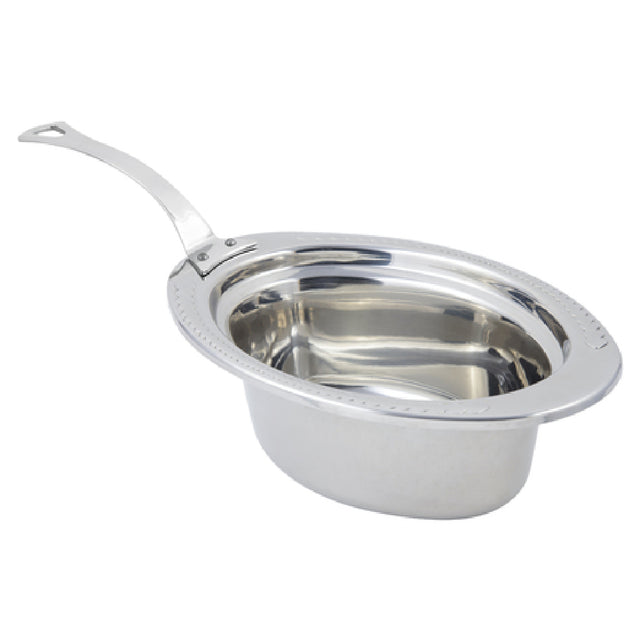 Bon Chef 5403HLSS Food Pan Full Oval 3-3/4 Qt. (120 Oz.) Capacity