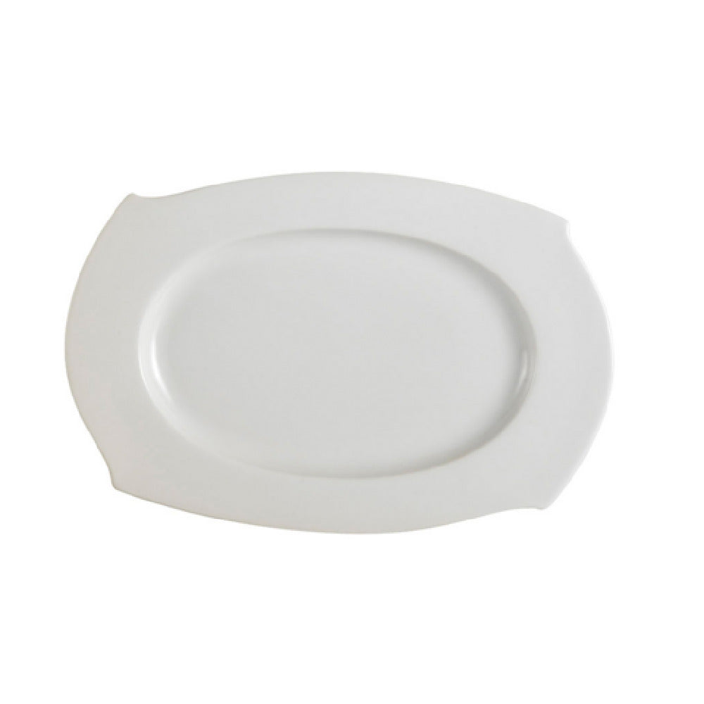 CAC China PHA-13 Philadelphia Platter 11-3/4"L X 7-3/4"W X 3/4"H Rectangular