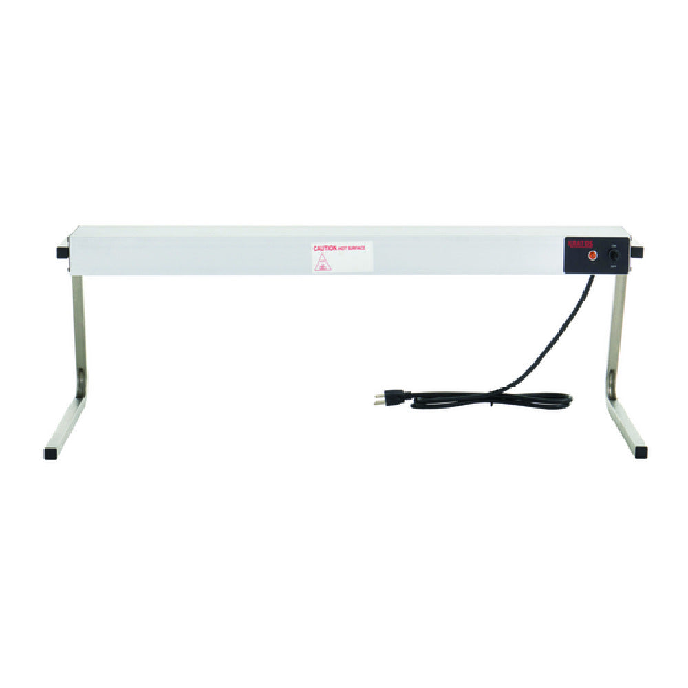 Hubert 134066 - Kratos 28W-596 36" Countertop Strip Warmer, 36"W, C-style Legs