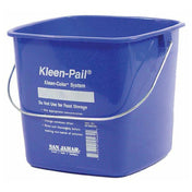 San Jamar SJKP196KCBL Pail 6qt Blue San