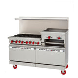 American Range AR-4B-36RG-126L-SBR_LP Restaurant Range Gas 60"