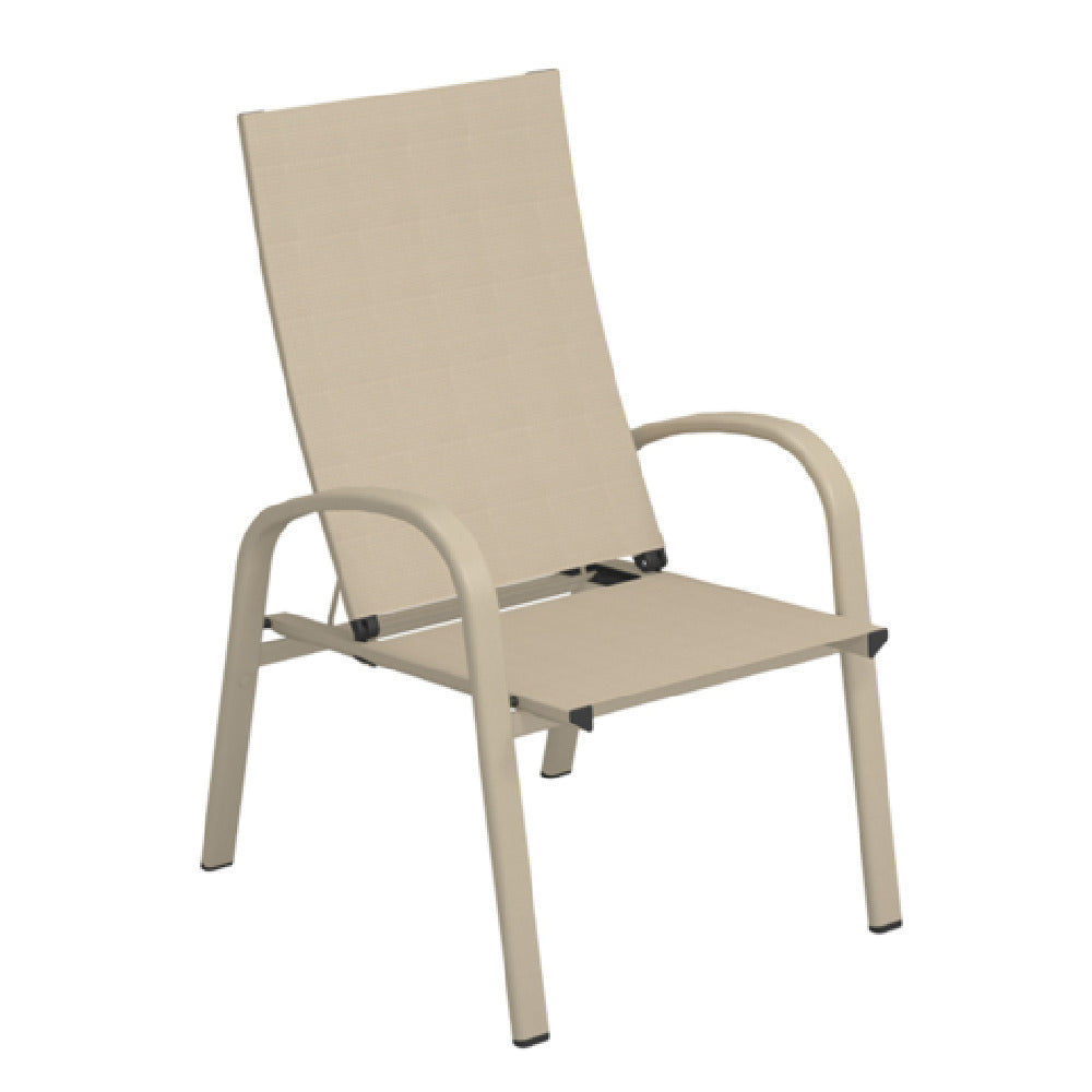 Emuamericas Llc E1311 Holly Stacking Reclining Lounge Armchair Outdoor/indoor