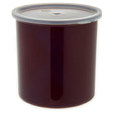 Carlisle 030201 Carlisle Classic Crock 2.7 Qt. Snap-on Polypropylene Lid