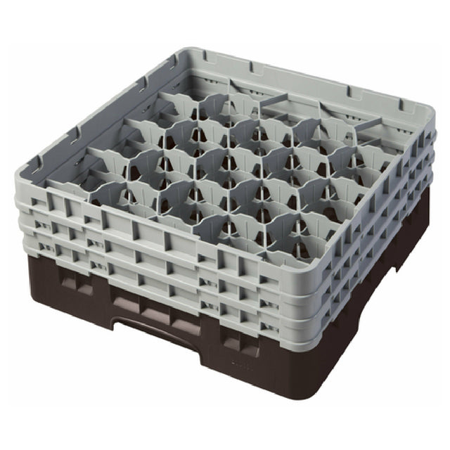 Cambro 20S638167 Camrack® Glass Rack With (3) Soft Gray Extenders Full Size