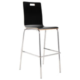 National Public Seating BCS23 NPS® Bushwick Stack Café Barstool 500 Lb. Weight Capacity