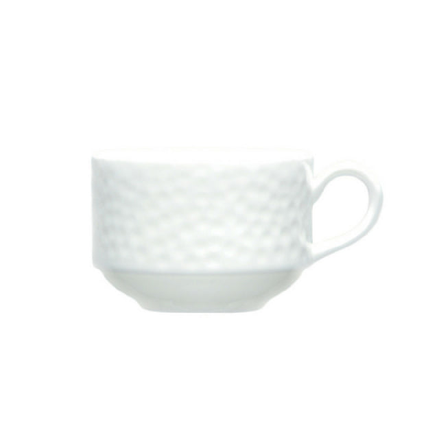Fortessa HBW-LUNA-489 Luna Stack Coffee Cup 8 Oz. (.26ltr)