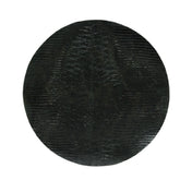 FOH RTL017BKL23 Sumatra Placemat 12" Round Reversible