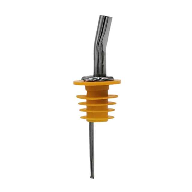Spill-Stop 222-60 - Chrome Prime Flo Porer With Poly-Kork, 4.75"L. Medium Speed Pourer