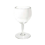 GET Enterprises SW-1406-1-SAN-CL Wine Glass 6 Oz. (7.5 Oz. Rim Full) 3" Dia. X 5-1/2"H