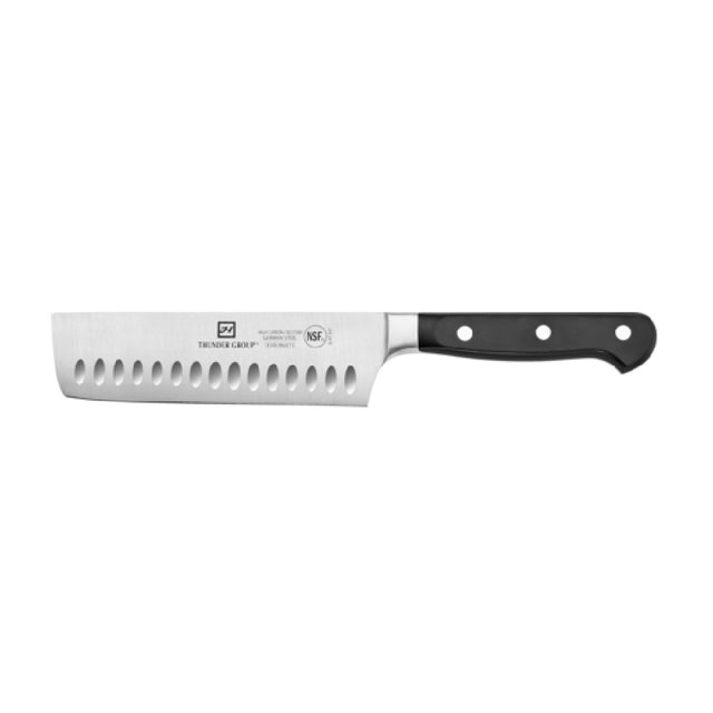 Thunder Group SLKF307 Nakiri Knife 7" Blade Hollow Ground