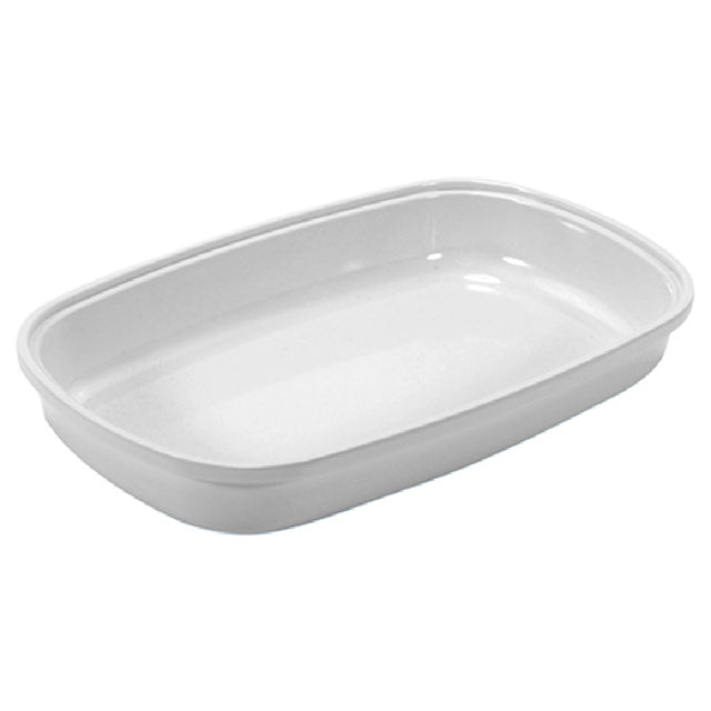 BauscherHepp T7814 Tura Collection Crock Insert 9/10 Qt. 10-7/16" X 6-3/8" X 1-9/16"H