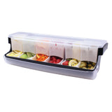 TableCraft Products BCD6000 - Cash & Carry First In First Out Garnish Station, 20" X 6-1/4" X 6-1/2"