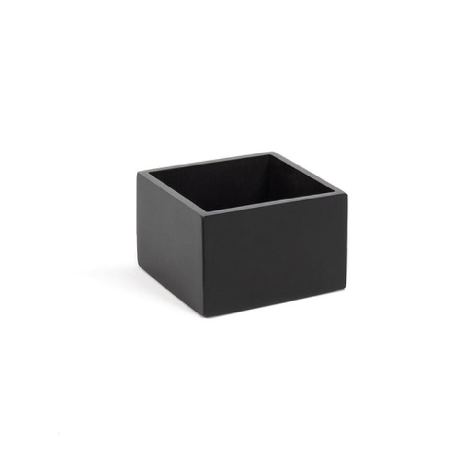 FOH BHO138BKB23 Buffetware Napkin Holder 3-3/4" X 3-3/4" X 2-1/4"H Square