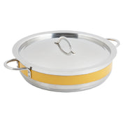 Bon Chef 60030CFYELLOW Classic Country French Pot 6 Qt. 12-3/8" Dia. X 3"