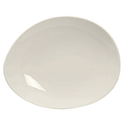 Tuxton AMU-650 Ellipse Plate 8-1/2" L X 6-7/8" W X 1-3/8"H Rolled Edge