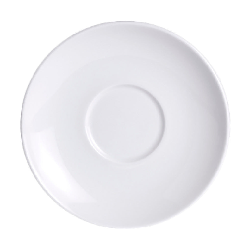 Steelite 6334P475 Banquet Saucer 5-1/2" Dia. Round