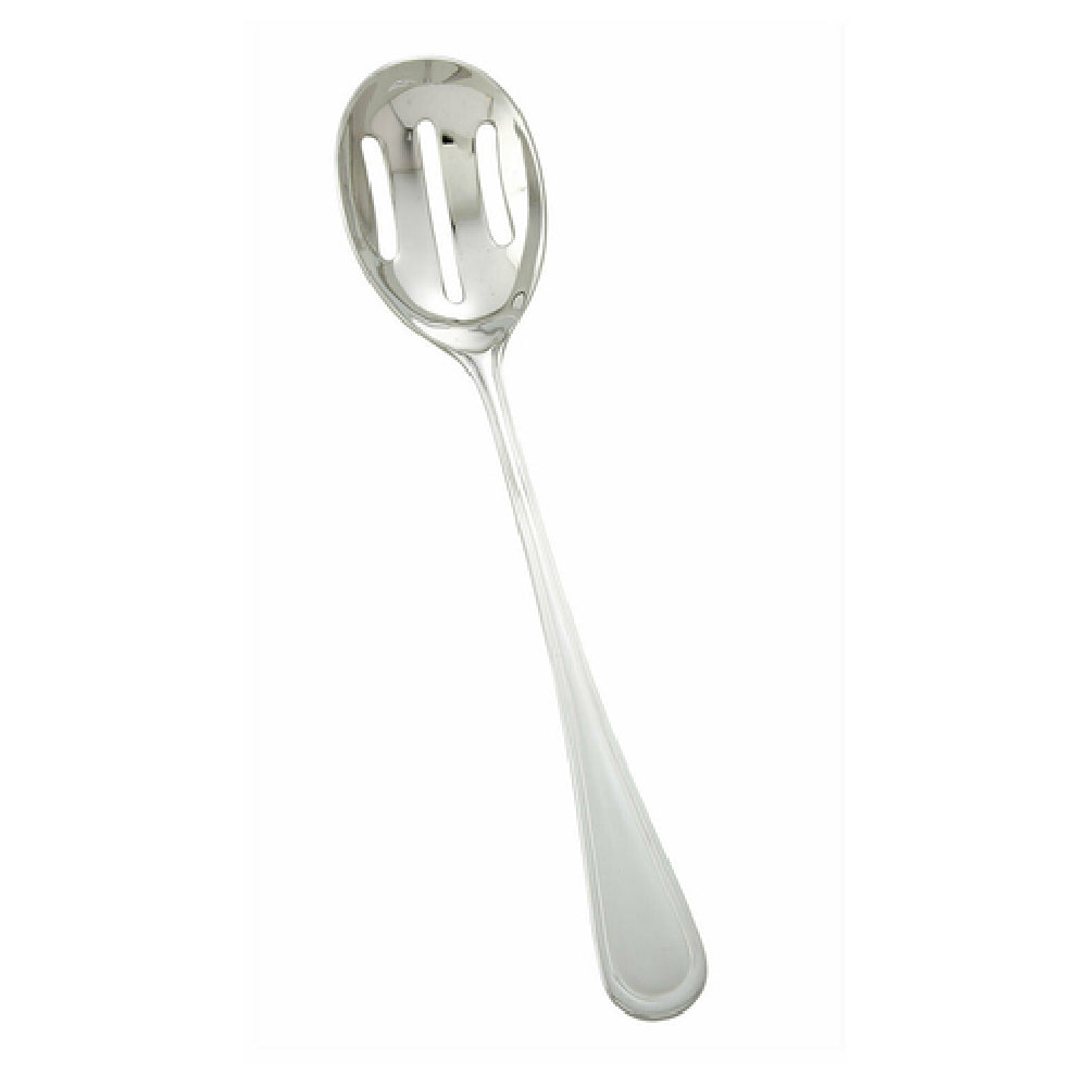 Winco 0030-24 Banquet Serving Spoon 11-1/2" Slotted