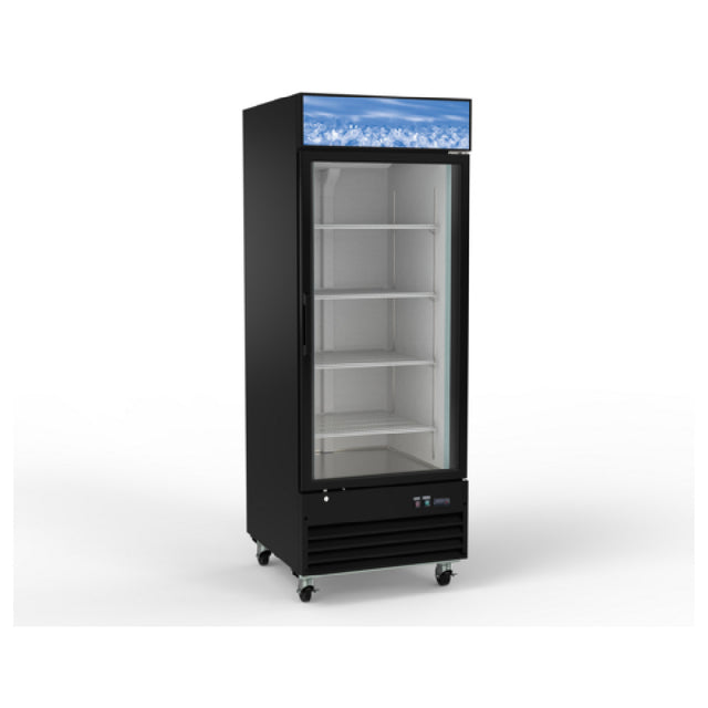 Hubert 112767 - Kratos 67K-218 One-Door Merchandising Freezer, 23 Cu. Ft., 31"Wself-closing Door With Magnetic Gaskets