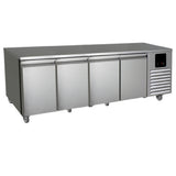 QualServ (Middleby) UCFZ588-SS61A - Undercounter Freezer, Reach-in, Four-sections