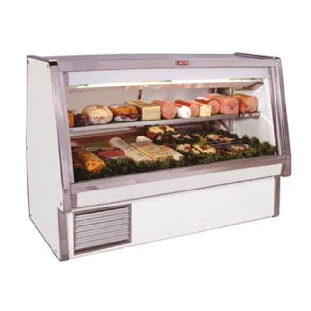 Howard-McCray SC-CDS34E-12-LED Deli Meat & Cheese Service Case Double Duty Endless Design 148-1/2"W