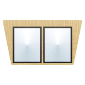 Hubert 86794 - Menu Board, 2-pocket, Wall-mount