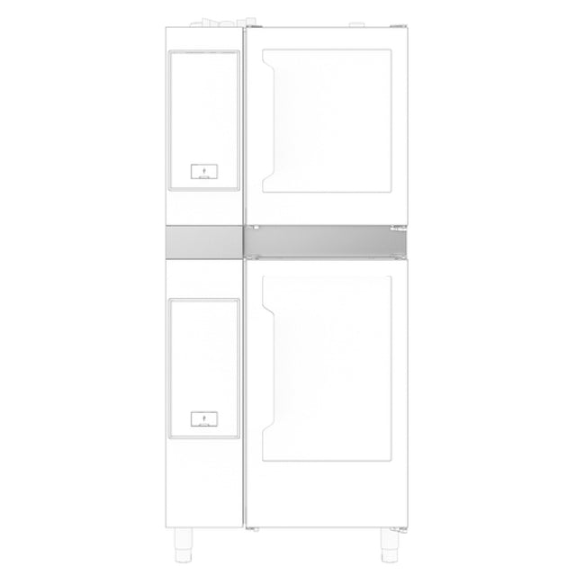 Electrolux 922625 (LV922625) Stacking Kit For Gas 62 Combi Oven Placed On 102 Gas Combi Oven