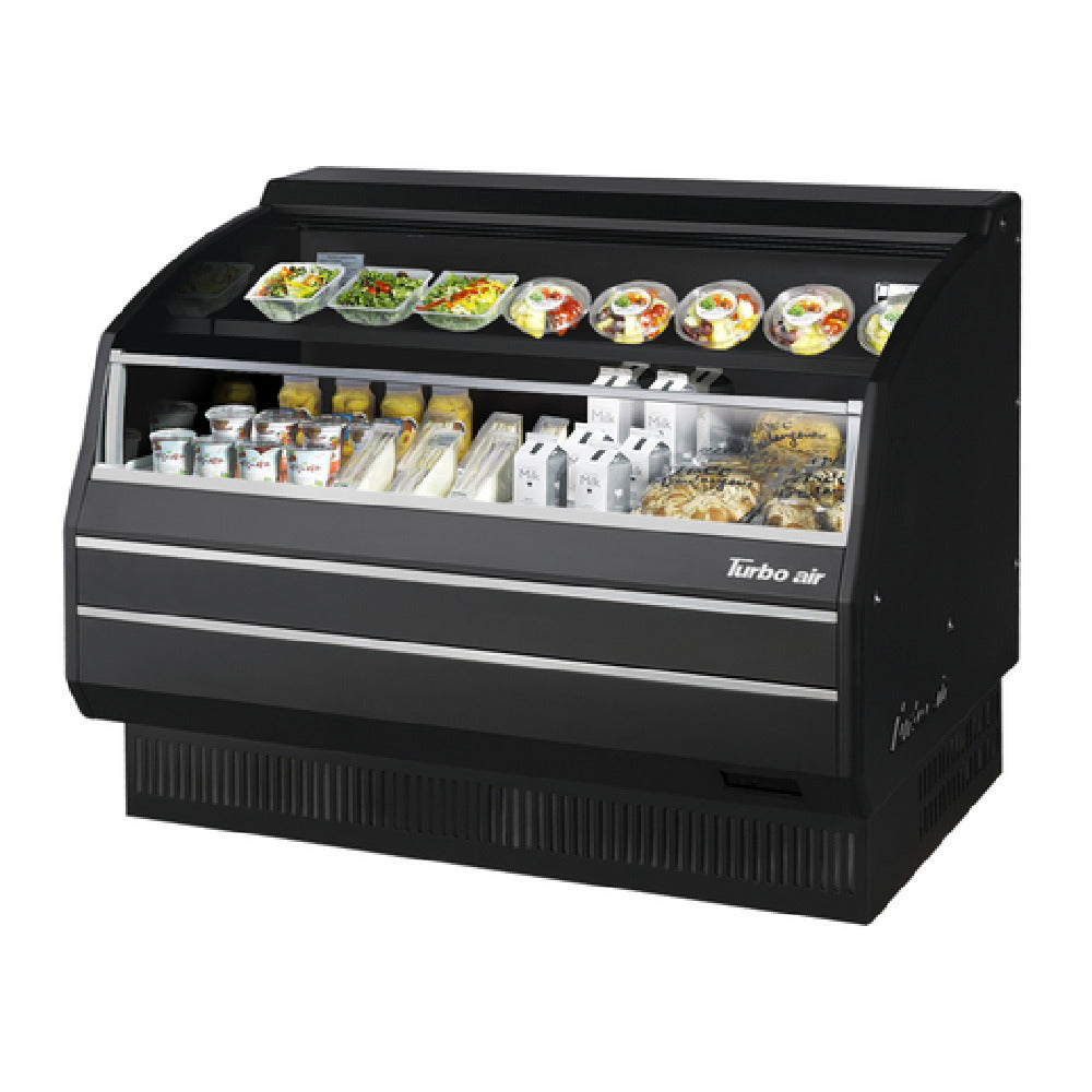 Turbo Air TOM-50LB-SP(-A)-N Horizontal Open Display Merchandiser Low-profile 9.8 Cu. Ft. Capacity