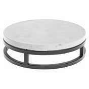 Hubert 19672 - Cerve Collection Riser, 11-1/5" Dia. X 3-1/5"H, Short