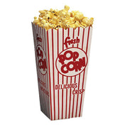 Winco 41048 Benchmark Popcorn Scoop Box 1.75 Oz. 4" X 4"D X 8"H