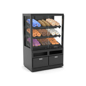 Hussmann DPPGP-38-54M - Delight Ambient Bakery Display Case, 38" W, 58" LED Canopy & Shelf Lighting